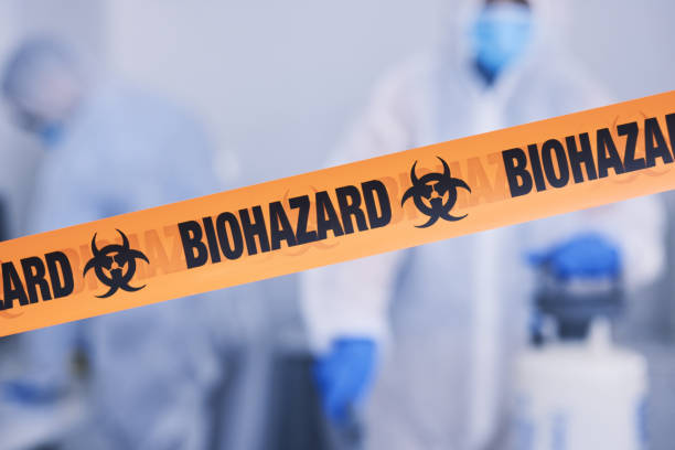 Professional Biohazard Cleanup technician working in Garden Valley, CA
